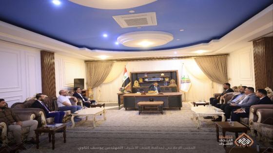 محافظ النجف الأشرف” نسعى لتطوير القطاع الصحي وتوفير الأجهزة والأدوية بالتنسيق مع وزارة الصحة